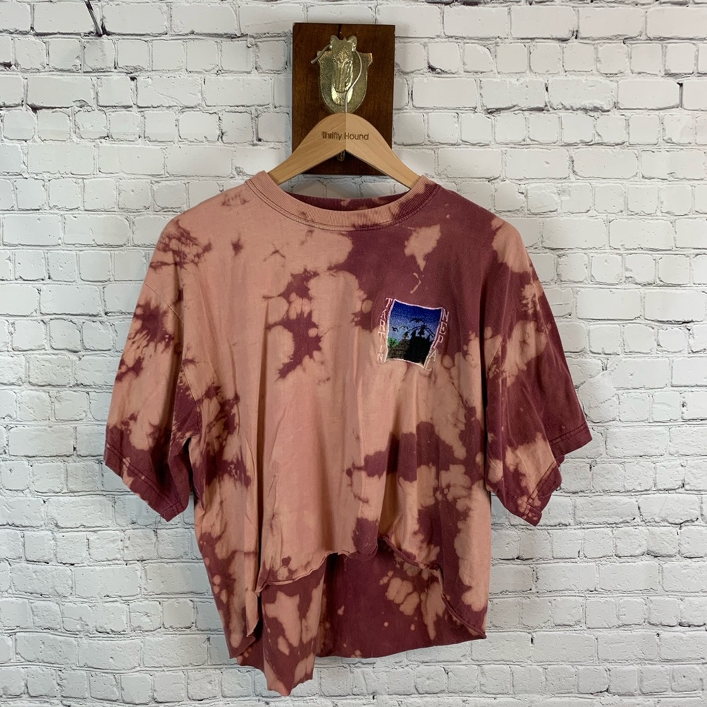 TARTIN NEPAL ! Cropped bleached T